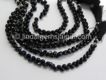 Black Spinel Faceted Onion